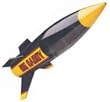 Estes Big Daddy E Engine Rocket (w/Adapter for C s & D s)