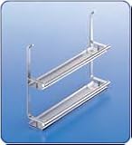 Häfele Spice Rack, Stainless Steel, Nickel Matte