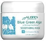 Aubrey Organics Blue Green Algae with Grape Seed Extract Soothing Mask, 4-Ounce Bottles (Pack of 2)