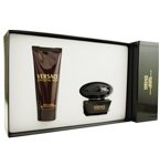 VERSACE CRYSTAL NOIR by Gianni Versace SET-EDT SPRAY 1.7 OZ & BODY LOTION 3.4 OZ