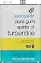 Sunnyside Corporation Gal Pure Gum Turpentine (Pack Of Paint Thinners & Solvents