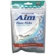Aim Floss Picks 60 ea
