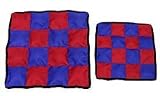 Squeaker Mat Dlx-Med-Blue/Red Nylon
