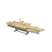3-D Wooden Puzzle - Aircraft Carrier Ship Model -Affordable Gift for your Little One! Item #DCHI-WPZ-P048