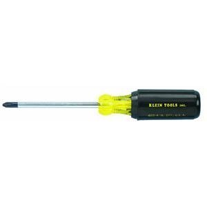 Klein 603-6 No.3 Profilated Phillips 6-Inch Round Shank Tip Screwdriver