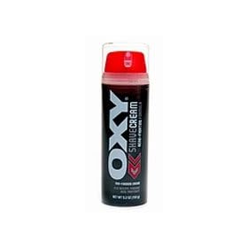 OXY Shave Cream 2.5% Benzoyl Peroxide Acne Treatment 5.2 oz (150 g)