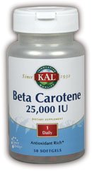 Beta-Carotene 25,000 IU - 50 - Softgel