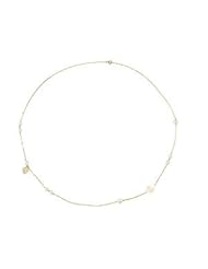 14K Yellow Gold 32 Inch Cultured Pearl Freshwater Cul Prl Necklace