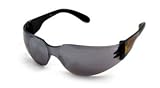 UrbanSpecs Sunglasses - Safety Glasses - 996 Flame / Frame: Silver w/ Flame Temples Lens: Grey
