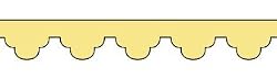 Dollhouse Miniature Decorative Flat Trim Molding
