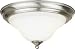 Tools & Hardware : Calisto Collection Indoor Lighting Satin Nickel with Frosted Opal Gla
