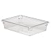 Cambro 18266CW 8.75 gallon Capacity, 26" Length x 18" Width x 6" Height, Camwear Clear Polycarbonate Full Size Food Box