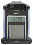 IH4 Black Alarm Clock for Ipod