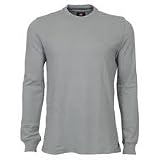 21rOnelxg L. SL160  Quicksilver Mens Snit Thermal Long Sleeve Pullover Shirt Y108060Q GRY