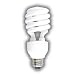 DIMMABLE COMPACT FLUORESCENT LIGHT BULB 23 WATTS SPIRAL 27K WARM TONE DIMMABLE CFL SUPRA LIFE
