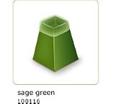 Sage Green Short Blumebox Vase