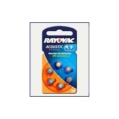 6 St�ck Rayovac Acoustic H�rger�tebatterie 13