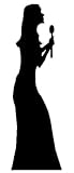 Singer Silhouette - Silhouette Lifesize Cardboard Cutout / Standee / StandupIMAGE