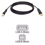 TRIPP LITE 15FT USB 2.0 CABLE USBA TO USBB CERTIFIED GOLD
