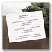 Accommodation Card - Horizontal White
