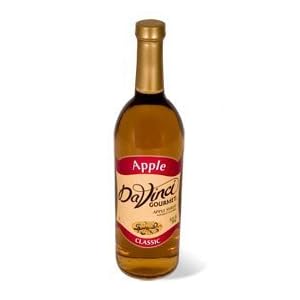Da Vinci Apple Syrup, 750 ml Bottle (Glass) by Da Vinci