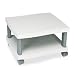 Office Products : Safco Wave Under Desk Printer Stand - Printer stand - charcoal, attractive light gray