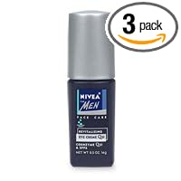 Nivea for Men Face Care Revitalizing Eye Cream Q10, .5-Ounce Bottles (Pack of 3)