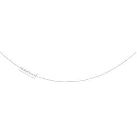 14k White Gold Cable Chain Childrens Pendant Necklace - 15 Inch - JewelryWeb: Jewelry
