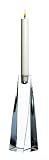 Orrefors Tornado Collection 6-1/4-Inch Candlestick, Set of 2