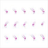 Joby Nail Art Sticker Jewels on Pink Design - BT-01