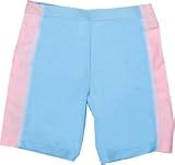 Swim Shorts Rash Guard for Girls - Bella Blue/Rosa Pink