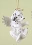 Dalmatian Angel Puppy Dog Christmas Ornament by Roman