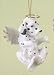 Dalmatian Angel Puppy Dog Christmas Ornament by Roman