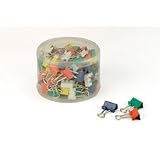OFFICEMATE INTERNATIONAL CORP / Micro binder clips. Assorted colors. 100 clips per tub. / OIC31023 / Sold as 1 Pack / Mfr Part # 31023