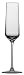 Schott Zwiesel Tritan Crystal Stemware Pure Collection Champagne Flute With Effervesence Points 7.1 Ounce, Set of 6