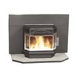 Hudson River Stove Works HRSPS-INS Gold Door Saranac Pellet Stove Insert Saranac Pellet Stove Insert - HRSPS-INS