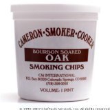 Smoking Chips 1-pint Bourbon Soaked Oak