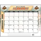 MLB Baltimore Orioles 2009 Desk Calendar
