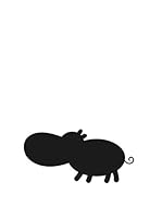 Surdic Vinilo Pizarra HipopóTamo Pizarra