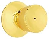 Schlage A25D-605 Bright Brass Exit Lock Tulip Handle