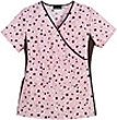 Cherokee Flexibles Collection Brushed Poly/Cotton Poplin Top Scrub Tops Women