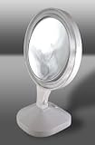 10X/1X Lighted Daylight Swivel Mirror - 9 Mirrors