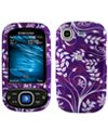 Samsung Strive A687 SGH-A687 Purple Flower Cell Phone Snap-on Cover Facepla ....