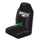 Set of 2 NFL Licensed Universal-Fit Front Bucket Seat Cover - Philadelphia Eagles