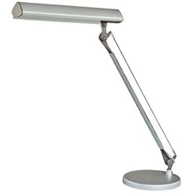 George Kovacs Brushed Nickel Halogen Desk Lamp