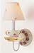 TGL-24013WB - Trans Globe 2 Light Marbleized Glass Flushmount