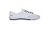 Shu Street Low Unisex Canvas Sneaker White/ Gray By Shulong, 38 EU (US Women 7.5-8)