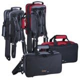 tom and will WAA-CLR Clarinet Gig Bag in Red and Grey