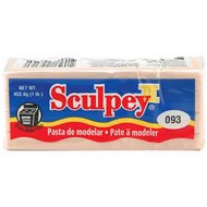Sculpey III 1-Pound Polymer Clay, Beige