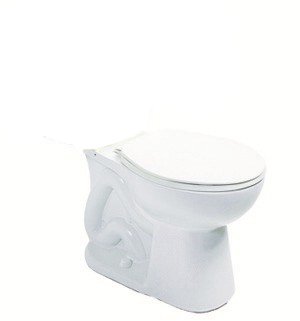 Niagara N7716 Stealth 0.8 GPF Round Bowl, Less Tank, White